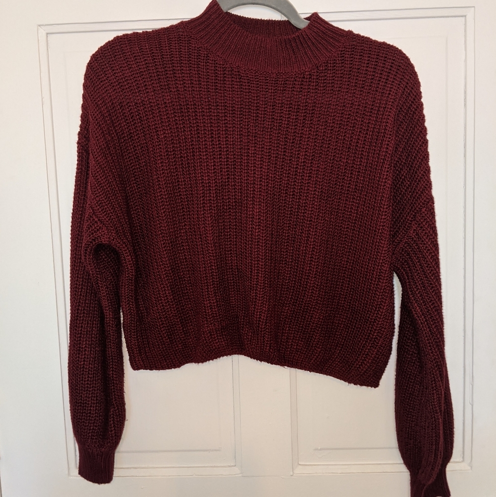 Cropped sweater